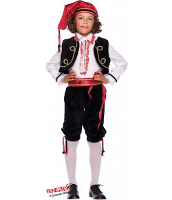 Costume di carnevale BALLERINO FOLKLORISTICO BABY